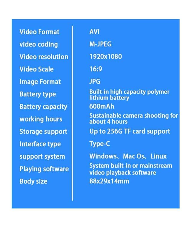 Цифровая камера FHD 1080P. Видеорегистратор ночного видения. 2026г — 16