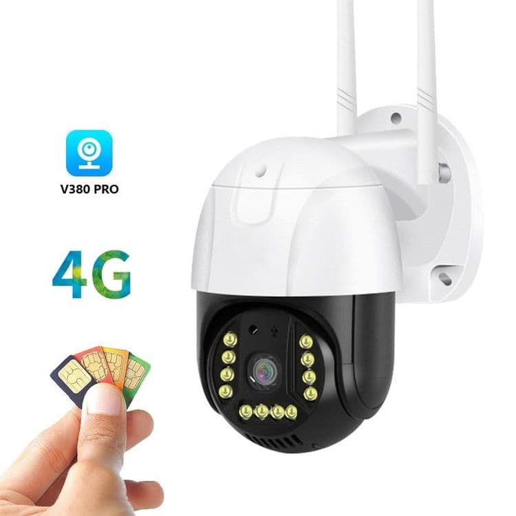 3G / 4G IP-Wi-fi уличная камера видеонаблюдения Оnline V380Pro с sim-к — 3