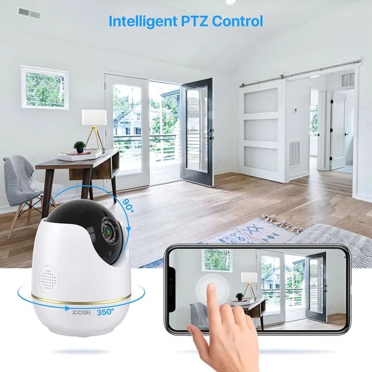 IP Camera Zosi (Original) HD 1080P Двойное аудио 360° — 3