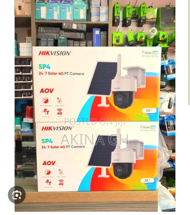 Hikvision 4g quyosh kamera  4MP 2.8mm Solar PT Camera DS-2CFSP4/4G(2.8 — 1