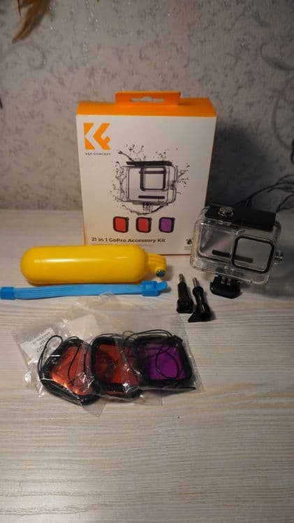 GoPro Hero 12 Black + комплект для воды Suv to'plami — 12