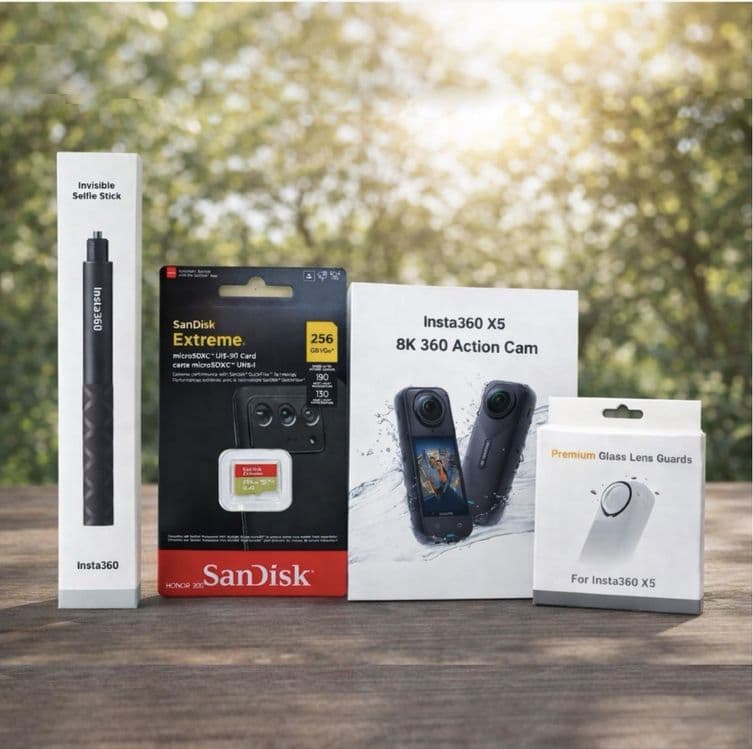 Insta 360 x5. Insta 360 X3. Insta 360 X4.Go pro 13. — 3