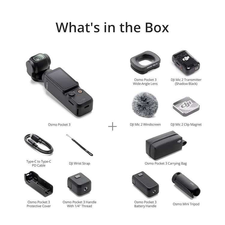 Новый Dji Osmo Pocket 3 Creator Combo • Экшн-камера • — 5