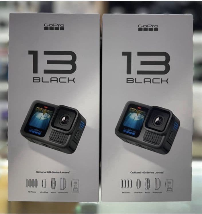 GO Pro hero 13 black.Экшен камера. Набор аксессуар. Зашитник. Палка. — 10