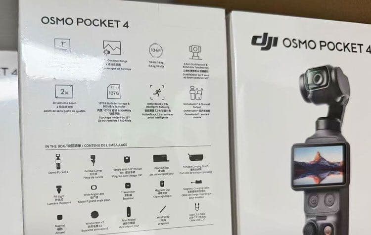 Dji Osmo Pocket 4 Creator Combo New 2026 — 12