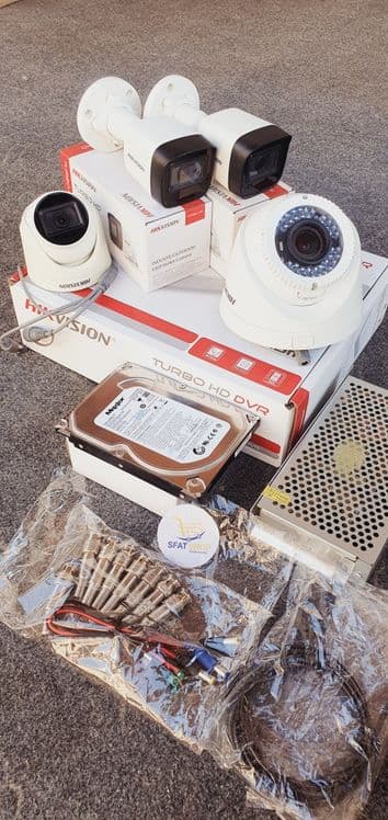 Hikvision kamera 4 kanalni + 4 kamera — 1