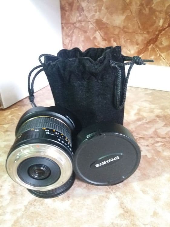 Samyang 8mm sotiladi canon — 6