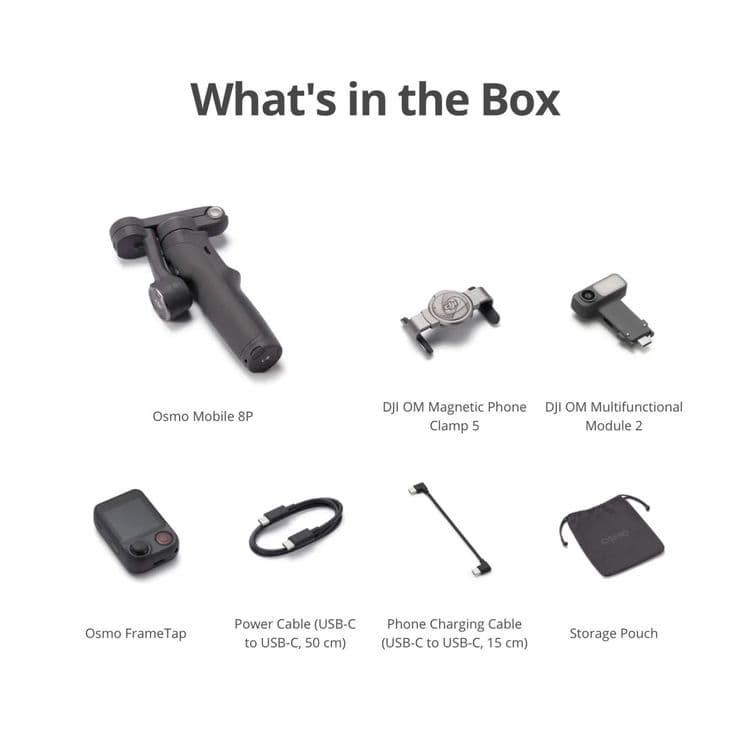 Dji Osmo Mobile 8P Standart and Creator Combo — 6