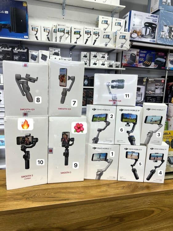 Stabilizator Osmo 8p. Osmo 8. Smooth zhiyun 5combo. 4 combo — 2