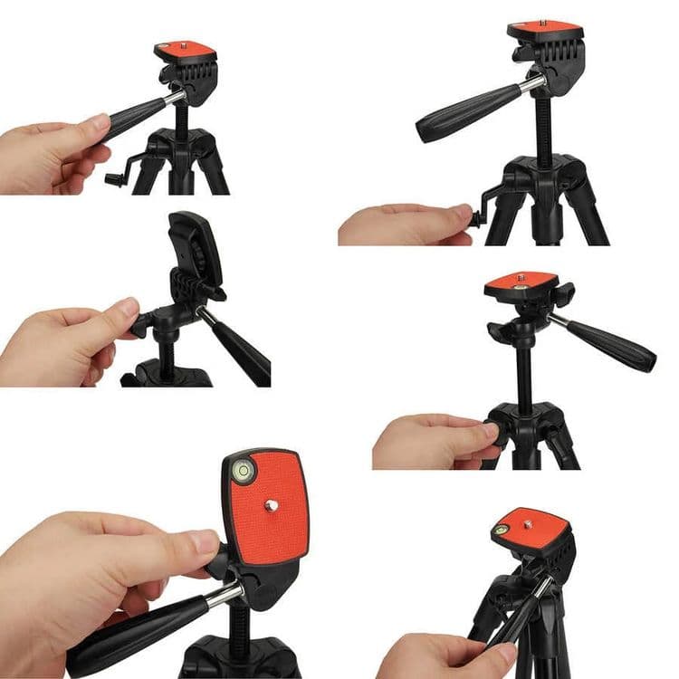 Штатив-Трипод для Видеокамер и телефона Jmary KP-2205 — 9