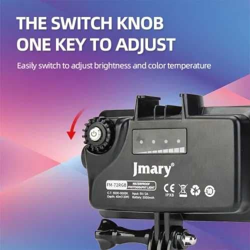 RGB подсветка Jmary FM-72 RGB Лед прожектор — 4