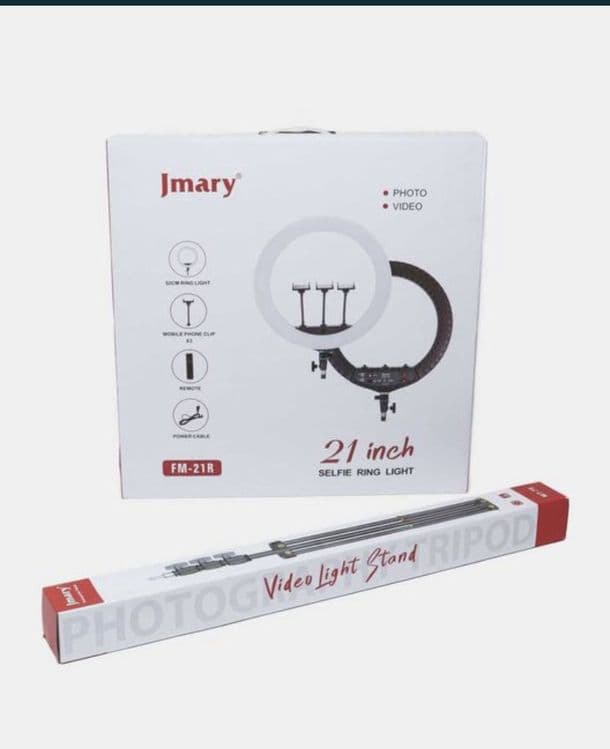 Jmary Lampa kalsevoy 21R.Кольцевая лампа осветитель Jmary 21R — 2