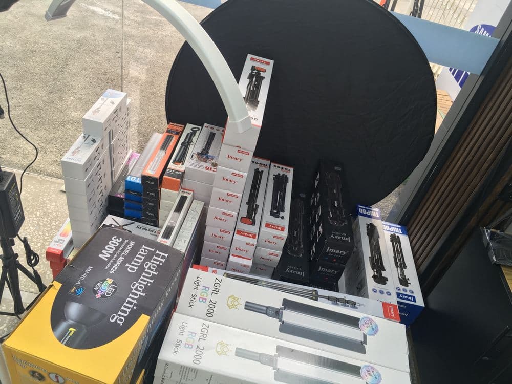 softbox zontik lampa rgb — 16