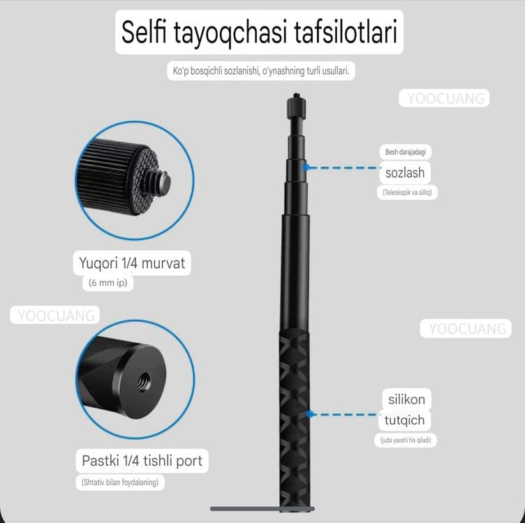 Оригинальные невидимых палок для селфи Insta360 ЗМ — 2