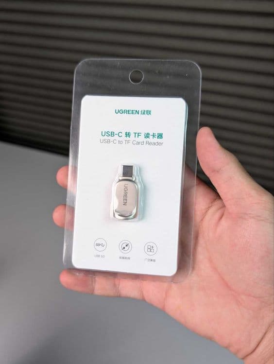 Ugreen Mini Type-C Card Reader fleshka — 2