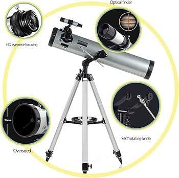 Телескоп Ньютоновский 76мм pro 950x zoom. Telescope Teleskop Original — 3