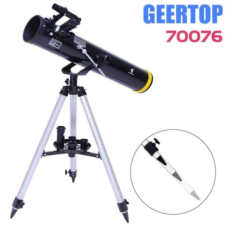 Мощный Телескоп Ньютона Vision F76700 ORIGINAL. Teleskop Telescope — 1