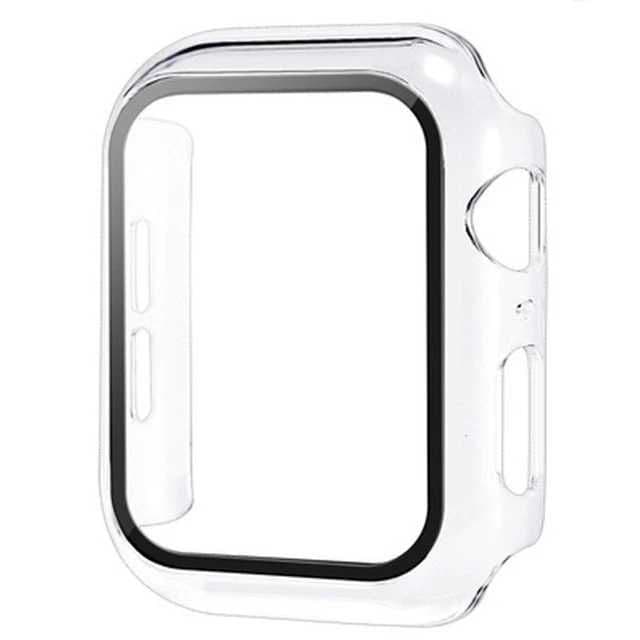 Защитная противоударная пленка и стекло+корпус iWatch 1-8, SE, 38-49мм — 5