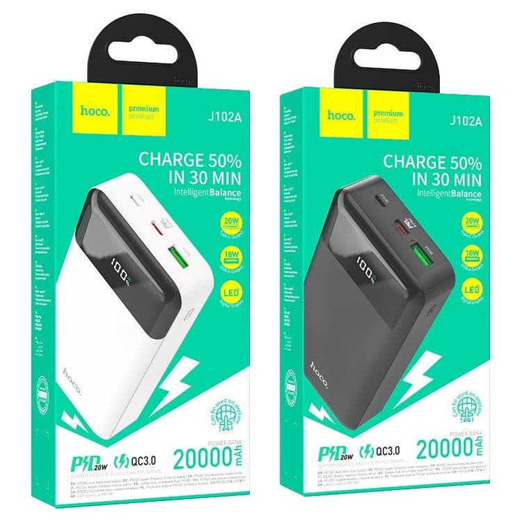 PowerBank Hoco, Borofone, Remax, Повербанк 10 000 mAh, 20 000 mAh — 4