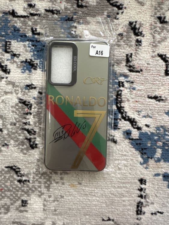 Чехол для Samsung A16 CR7 Ronaldo — стиль, защита и характер — 1