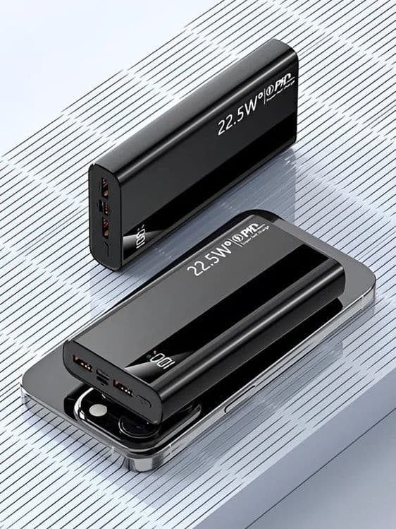 Powerbank Внешний аккумулятор 10 000 mA/h 22.W с быстрой зарядкой — 9