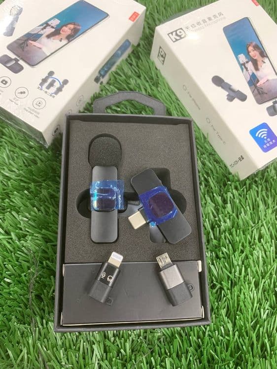 Беспроводной микрофон K8-K9 петличка для iPhone + Android — 13