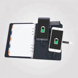 Блокнот повербанк, флешка Ежедневник с Power Bank и USB — 2