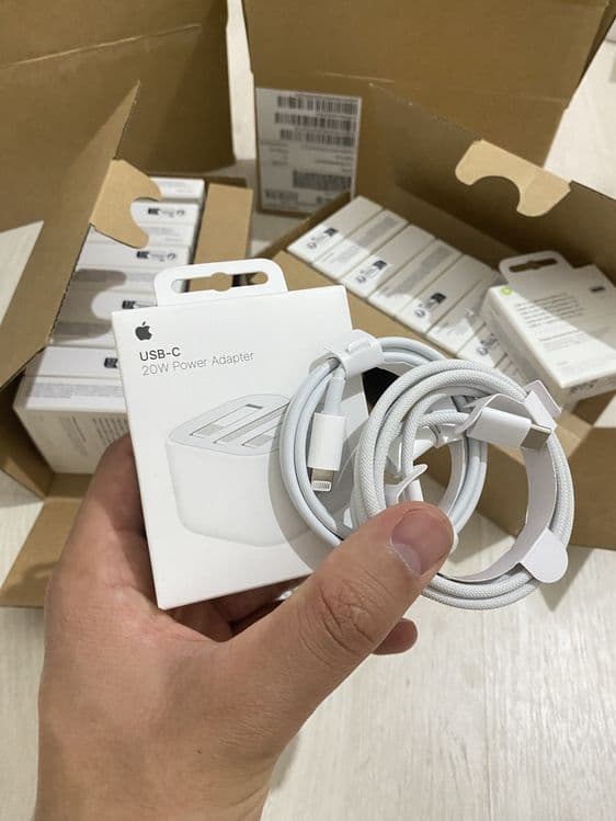 Apple Зарядка 100% Оригинал iPhone Zaryadka iPhone Golovka Адаптер — 5