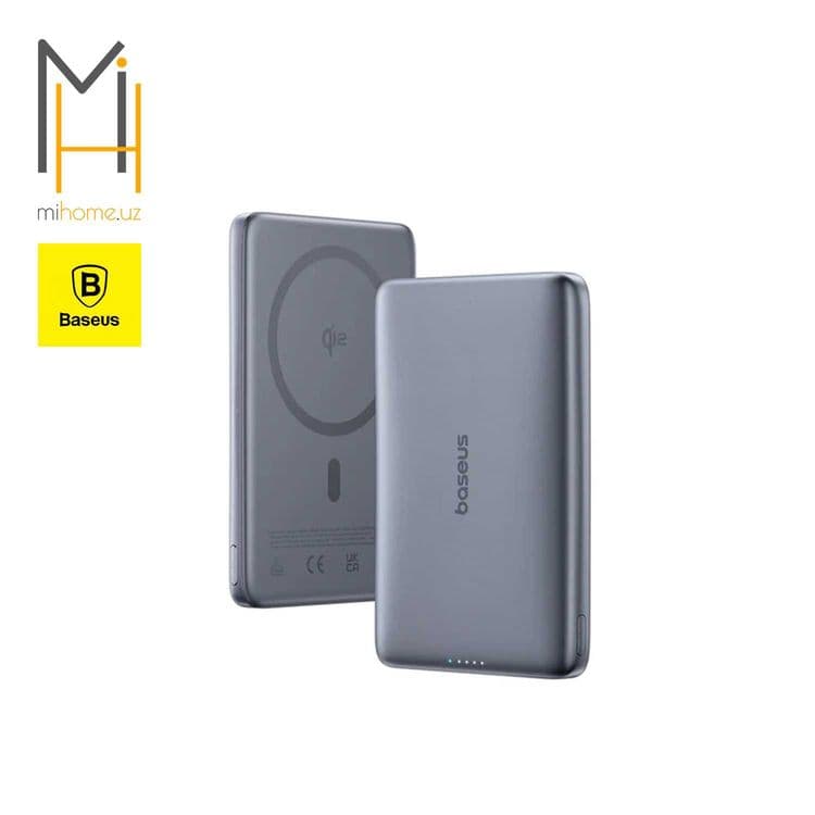 Внешний аккумулятор Baseus Ultra-Slim с MagSafe 5000mAh 20W PPKPC-0520 — 5