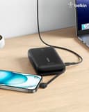 Повербанк Belkin с интегрированным кабелем (10.000 mAh)