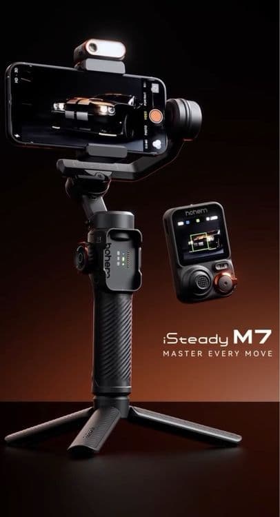 Hohem isteady m7.Ai tracking. Stabilizator. Стабилизатор. Штатив — 4