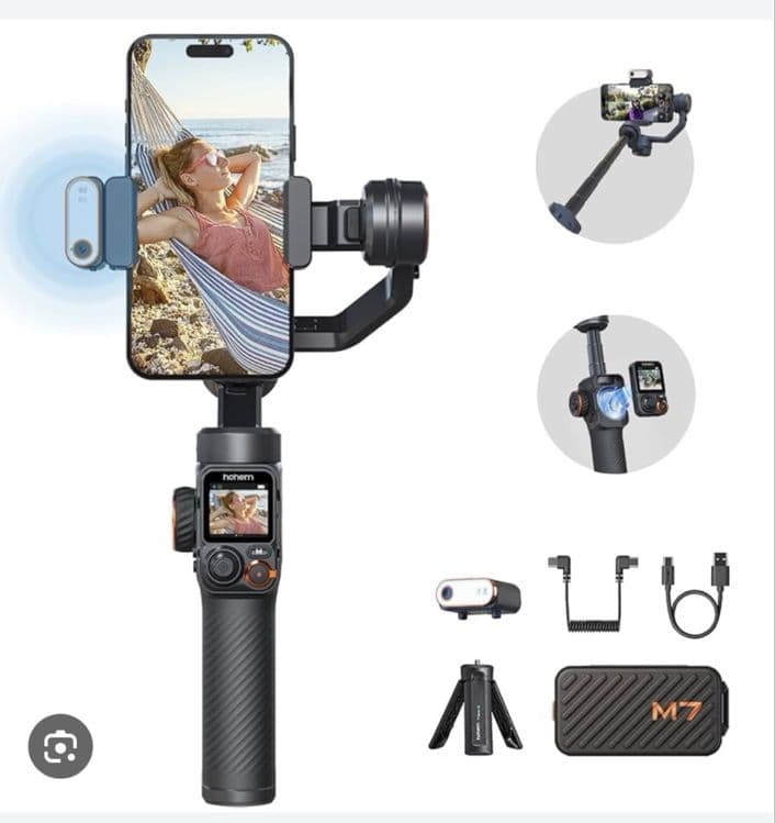 Hohem isteady m7.Ai tracking. Stabilizator. Стабилизатор. Штатив — 8