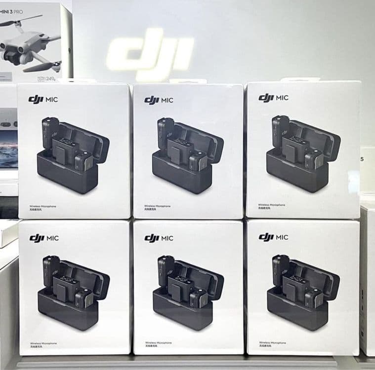 DJI mic Wireless microphone New — 4