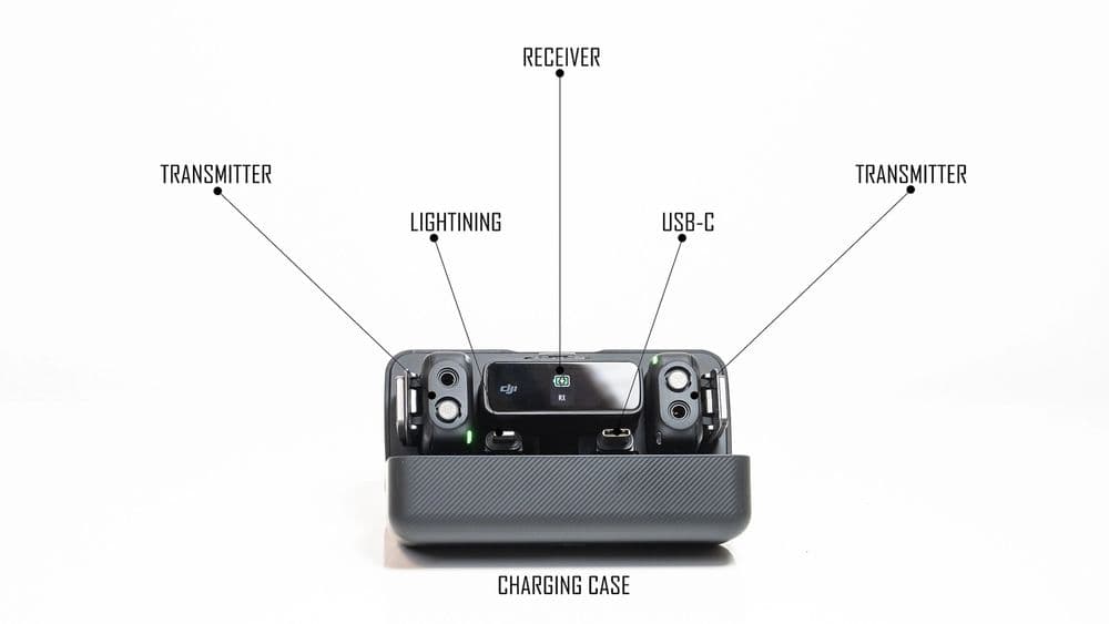 DJI mic Wireless microphone New — 5