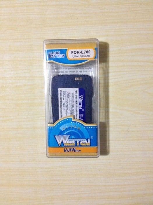 Батарея (аккумулятор) для телефона Samsung E700 — 2