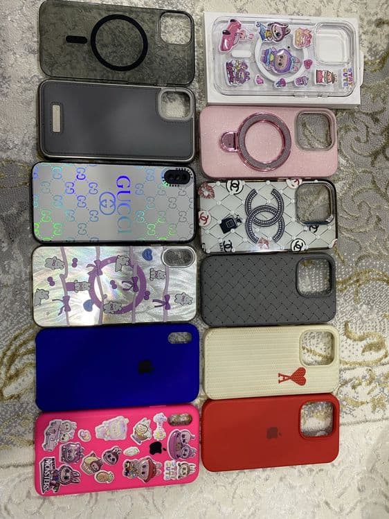 Iphone Xsmax,11,13,15pro larga chexol — 2