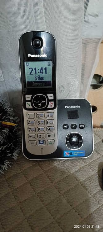 Радио телефон Panasonic KX-TG6821UA — 5