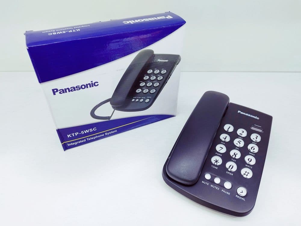 Телефон Домашний Стационарный телефон Telefon Domashniy Panasonic Tel — 1