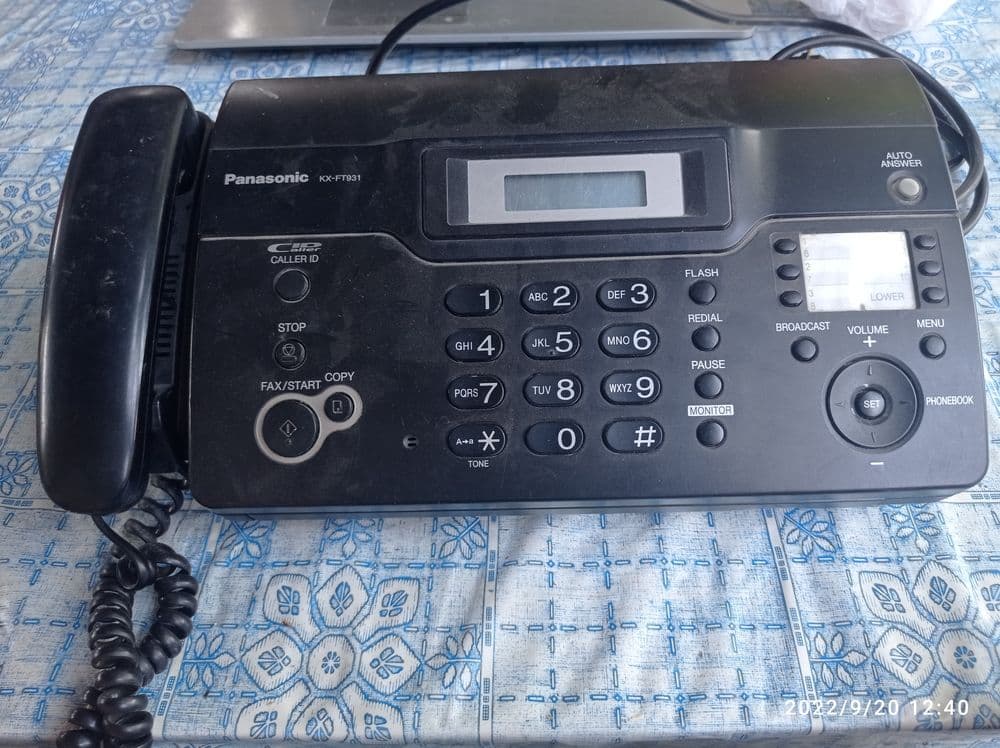 Телефон факс  Panasonic — 2