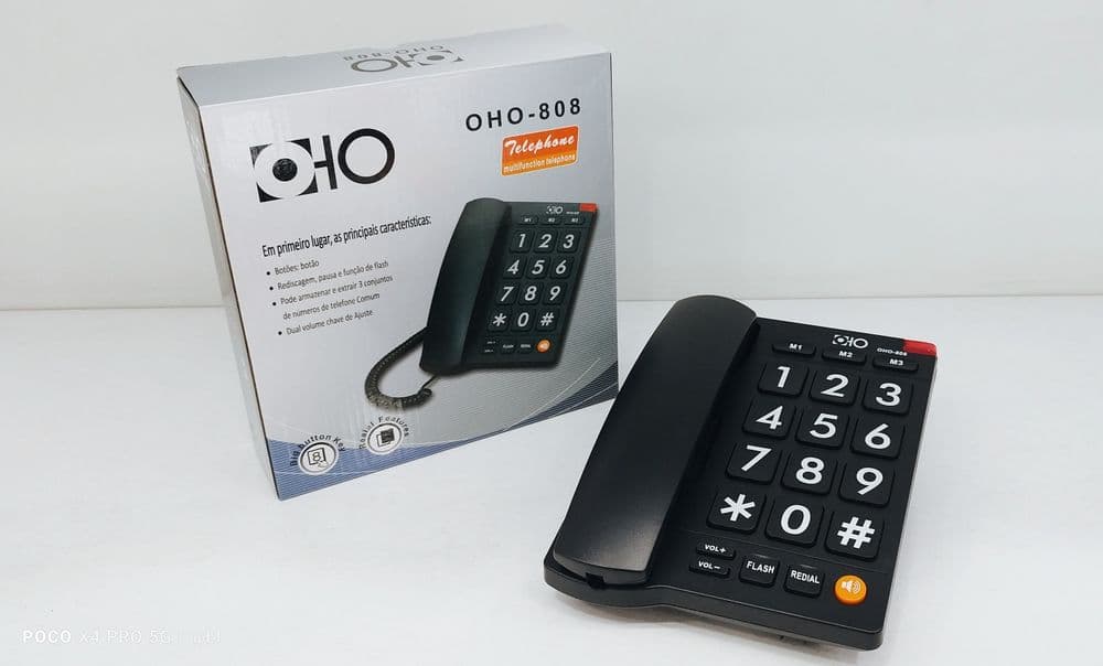 Стационарный телефон Домашний телефон Telefon Проводные телефоны — 1