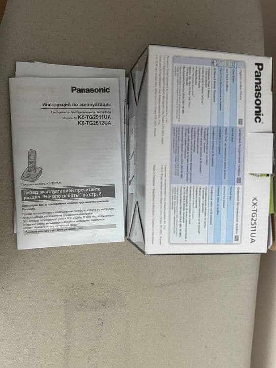 Стационарный (городской) телефон Panasonic — 6
