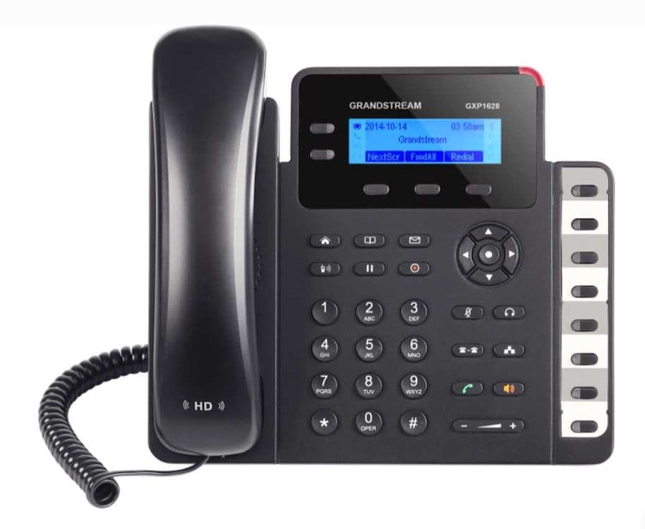 IP-телефон Grandstream GXP1628 — офисная связь, гарантия — 3
