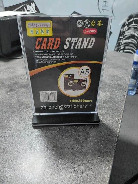 Card stand ,menu folder — 1
