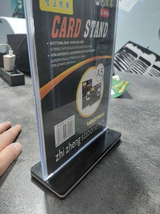 Card stand ,menu folder — 2