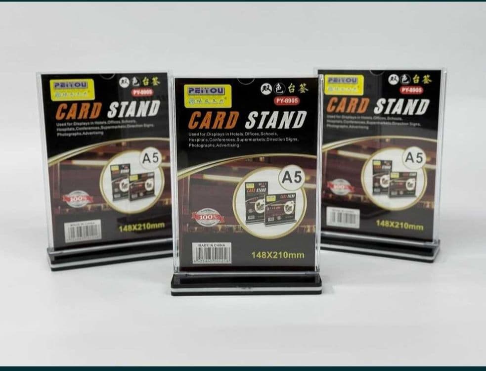 Card stand ,menu folder — 3
