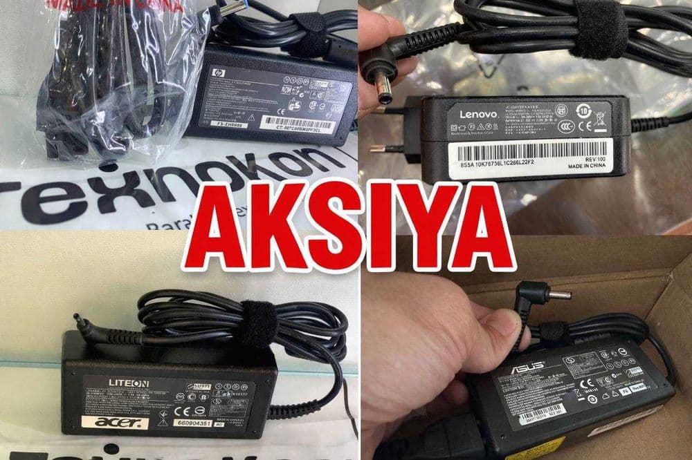 Aksiya! Yetkazish Noutbok zaryadka (Acer hp lenovo asus) — 8