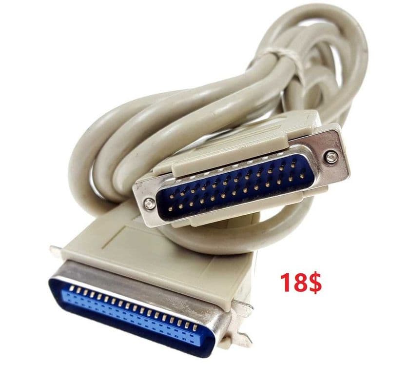 Параллельный кабель связи LPT/USB — 11