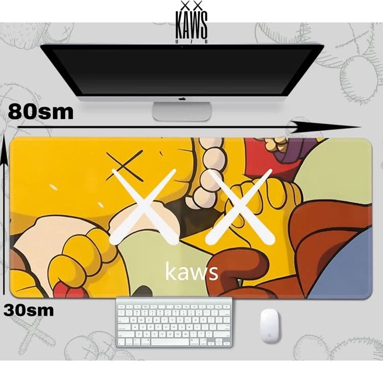 Kaws коврик для PC размер 800/300 — 1