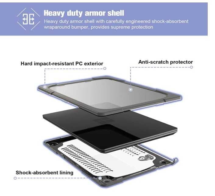 Microsoft surface laptop 4, 13,5" чехол защитный противоударный для — 1