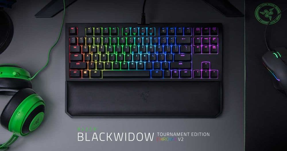 Механическая клавиатура (Razer BlackWidow TE Chroma V2) + БОНУС — 1
